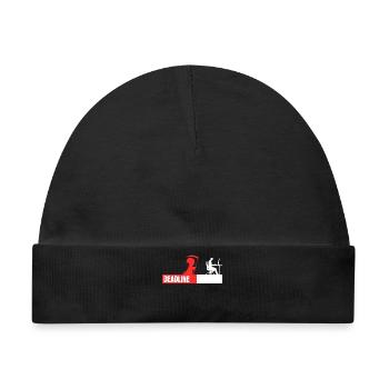 Computerfreak Developer Coden Statement Skripting - Baby Premium Organic Mütze - Schwarz - Vorne