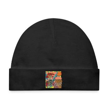 Trust the process - Baby Premium Organic Mütze - Schwarz - Vorne