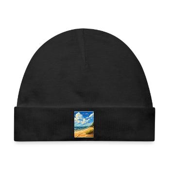 Indiana Dunes Nationalpark Reiseplakat Souvenir - Baby Premium Organic Mütze - Schwarz - Vorne