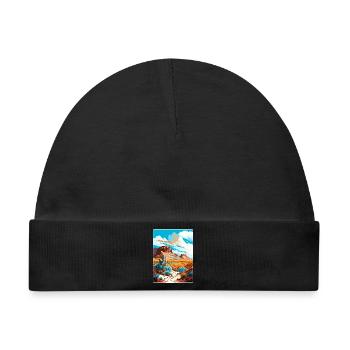 Big Bend Nationalpark Reiseposter Souvenir WPA - Baby Premium Organic Mütze - Schwarz - Vorne