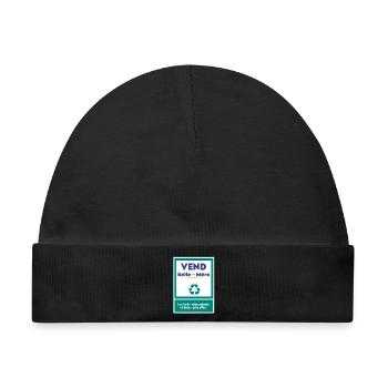 Verkauft Schwiegermutter - Baby Premium Organic Mütze - Schwarz - Vorne