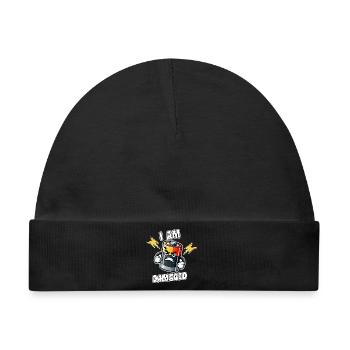 Emotionale Tiefe Selbstwahrnehmung Akzeptanz - Baby Premium Organic Mütze - Schwarz - Vorne