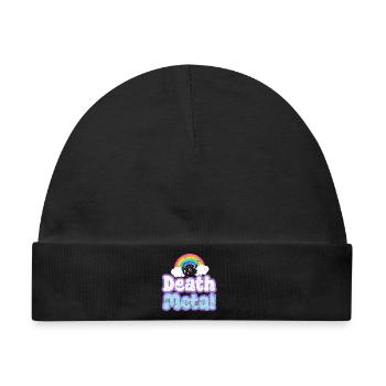 Death Metal - Baby Premium Organic Mütze - Schwarz - Vorne