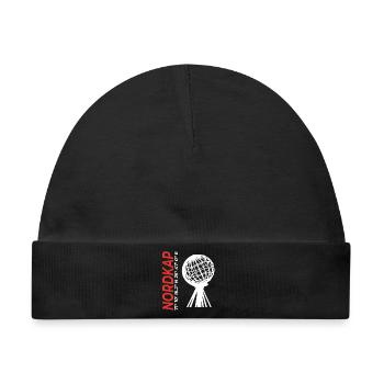 Nordkap - Baby Premium Organic Mütze - Schwarz - Vorne
