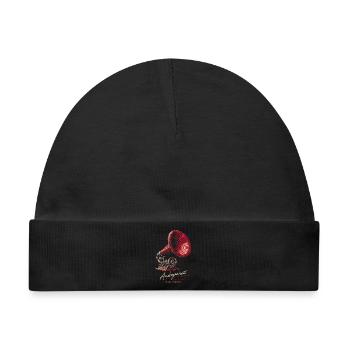 Audiogourmet - Baby Premium Organic Mütze - Schwarz - Vorne