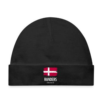 Randers - Baby Premium Organic Mütze - Schwarz - Vorne