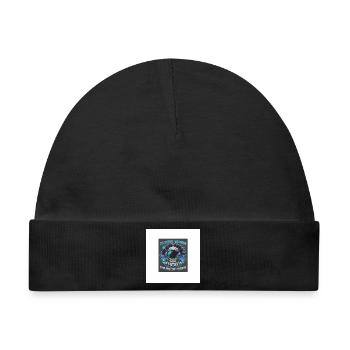 Celestial Voyager erforschen das Kosmos - Baby Premium Organic Mütze - Schwarz - Vorne