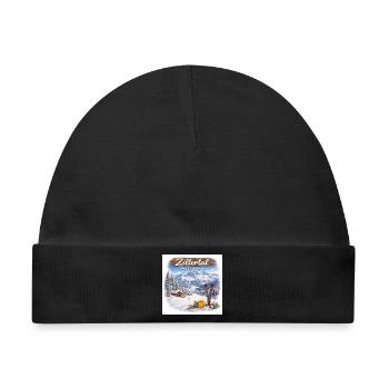 Dahoam Zillertal - Baby Premium Organic Mütze - Schwarz - Vorne