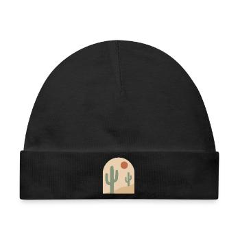 Desert Arch Serenity - Baby Premium Organic Mütze - Schwarz - Vorne