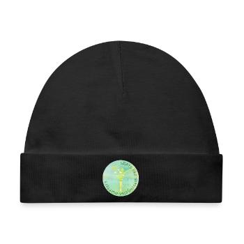 skate like nothing else matters - Baby Premium Organic Mütze - Schwarz - Vorne