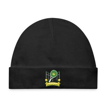 Innerlich immer Bandera — Padel 2026 - Baby Premium Organic Mütze - Schwarz - Vorne