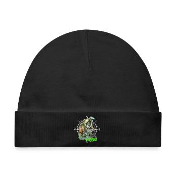 Mtb - Baby Premium Organic Mütze - Schwarz - Vorne