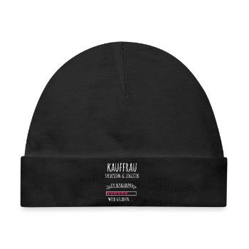Kauffrau Spedition & Logistik in Ausbildung - Baby Premium Organic Mütze - Schwarz - Vorne