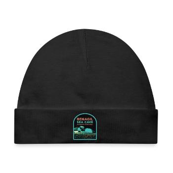 Berühmte Benagil Meereshöhle, Algarve Portugal - Baby Premium Organic Mütze - Schwarz - Vorne