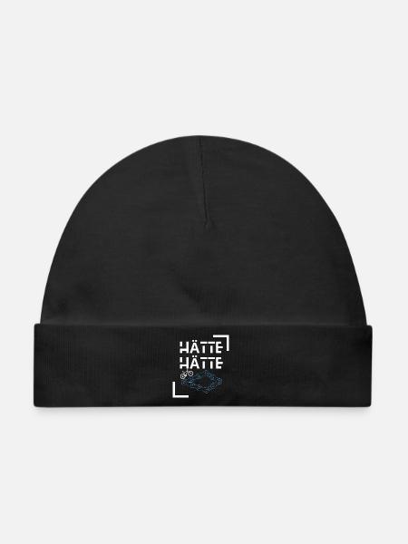 Hätte Hätte Fahrradkette - Baby Premium Organic Mütze - Schwarz