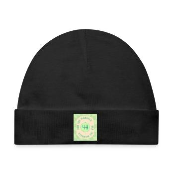 Save The Manuals Design für Petrolheads - grün - Baby Premium Organic Mütze - Schwarz - Vorne