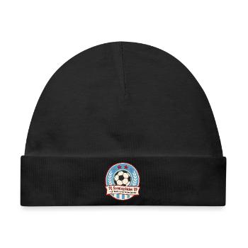 FC Sonntagskicker 09 - Baby Premium Organic Mütze - Schwarz - Vorne