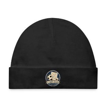 FC Taktiklos Glücklich - Baby Premium Organic Mütze - Schwarz - Vorne