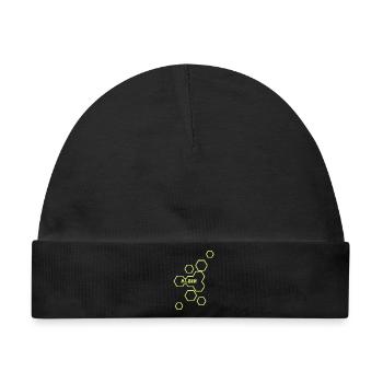 Albin als Style - Baby Premium Organic Mütze - Schwarz - Vorne