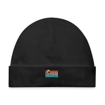 Ehrenfeld Veedel Köln Viertel Retro Vintage Surfer - Baby Premium Organic Mütze - Schwarz - Vorne
