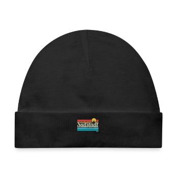 Köln Südstadt Veedel Viertel Retro Vintage Surfer - Baby Premium Organic Mütze - Schwarz - Vorne
