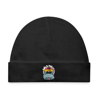 Feuerwehr 7. Geburtstag Kinder - Baby Premium Organic Mütze - Schwarz - Vorne