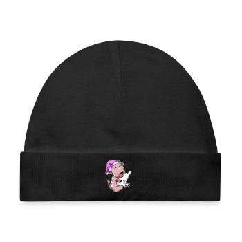 Antilope - Baby Premium Organic Mütze - Schwarz - Vorne