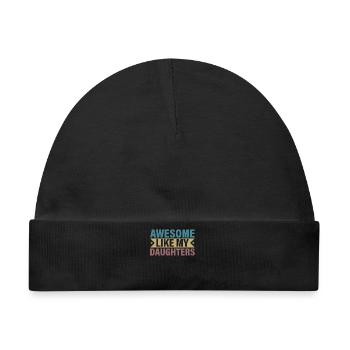 Weibliche Eltern-Pride-Botschaft - Baby Premium Organic Mütze - Schwarz - Vorne