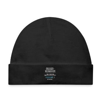 Ausbildung Anlagenmechaniker Industrie Beruf - Baby Premium Organic Mütze - Schwarz - Vorne