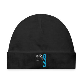 Guerilla Jiu Jitsu Gorilla Head BJJ Geschenk - Baby Premium Organic Mütze - Schwarz - Vorne