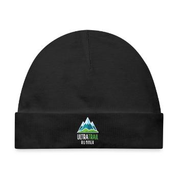 Ultra-Trailrunner - Baby Premium Organic Mütze - Schwarz - Vorne