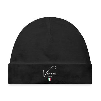 Ich liebe Venedig, Souvenir-Venedig - Baby Premium Organic Mütze - Schwarz - Vorne