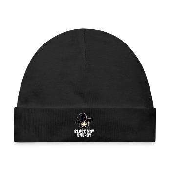 BLACK HAT ENERGY - HEXEN-HALLOWEEN - Baby Premium Organic Mütze - Schwarz - Vorne