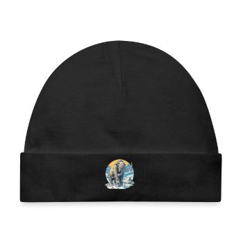 Mammuts Mammut - Baby Premium Organic Mütze - Schwarz - Vorne