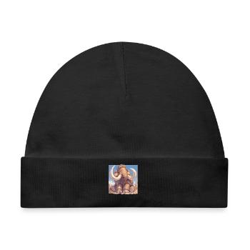 Mammuts Mammut - Baby Premium Organic Mütze - Schwarz - Vorne