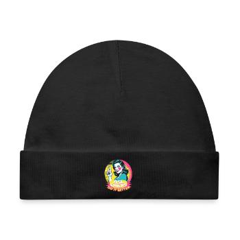 ASL Dolmetscher Gebärdensprache ASL Chicks - Baby Premium Organic Mütze - Schwarz - Vorne