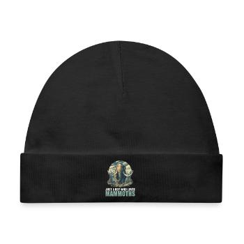 Mammuts Mammut - Baby Premium Organic Mütze - Schwarz - Vorne