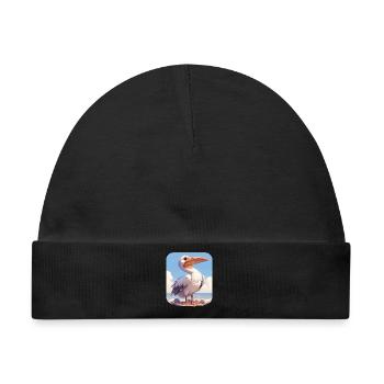 Pelikane Pelikan - Baby Premium Organic Mütze - Schwarz - Vorne