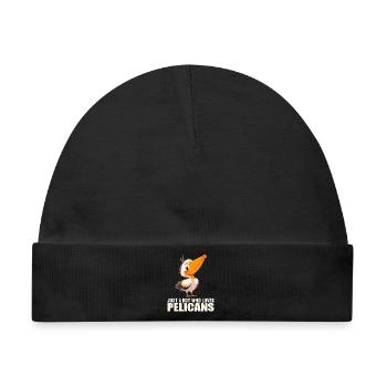 Pelikane Pelikan - Baby Premium Organic Mütze - Schwarz - Vorne