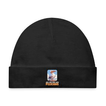 Pelikane Pelikan - Baby Premium Organic Mütze - Schwarz - Vorne