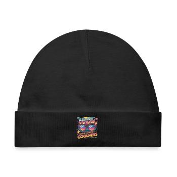 1985 Geburtstag der Coolness - Baby Premium Organic Mütze - Schwarz - Vorne