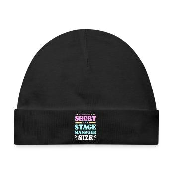 Theater Stage Manager Bühne - Baby Premium Organic Mütze - Schwarz - Vorne