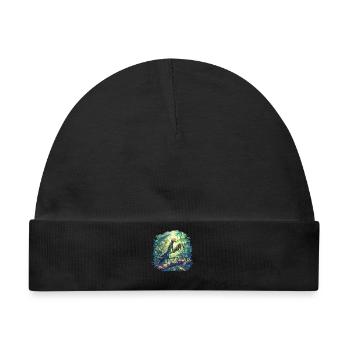 Gottesanbeterinnen Gottesanbeterin - Baby Premium Organic Mütze - Schwarz - Vorne