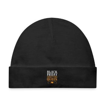 Kaufrausch Black Friday - Baby Premium Organic Mütze - Schwarz - Vorne