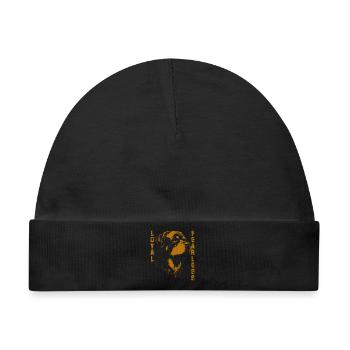 Rottweiler-stilvolles Design - Baby Premium Organic Mütze - Schwarz - Vorne