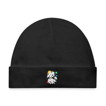 Tardigrade Tardigrades Bärtierchen Wasserbär - Baby Premium Organic Mütze - Schwarz - Vorne