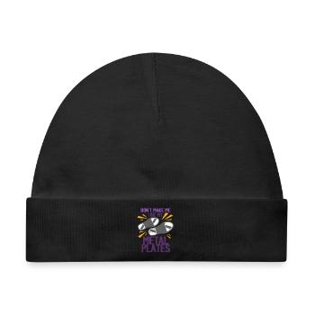 Stepptanz Stepptänzer Stepptänzerin Stepper - Baby Premium Organic Mütze - Schwarz - Vorne