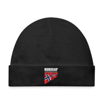 Nordkap - Baby Premium Organic Mütze - Schwarz - Vorne