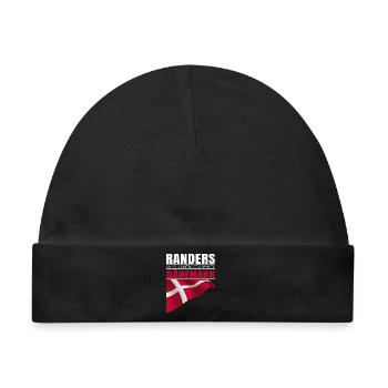 Randers - Baby Premium Organic Mütze - Schwarz - Vorne