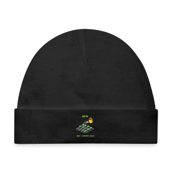 AFK beim Grünkohl | Gemüseanbau & Garten - Baby Premium Organic Mütze - Schwarz - Vorne